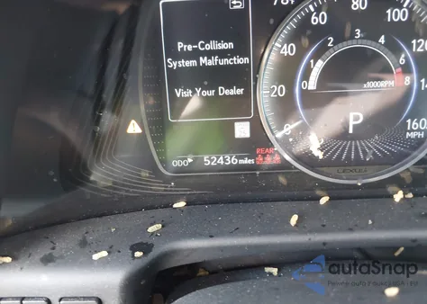 2020 Lexus Es 350 z USA, uszkodzony, nr VIN 58ADZ1B11LU056937